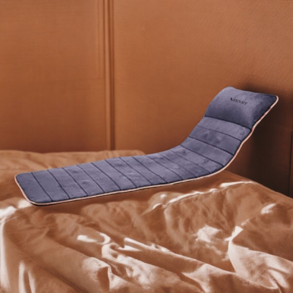 Массажный матрас с подогревом, 5 режимов, 10 вибромоторов, 175х57см. Массажер